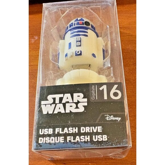 Star Wars R2-D2 16GB USB Flash Drive With Chain Disney Sealed Stocking Stuffer - Picture 6 of 10